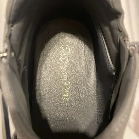 Dream Pairs Womens Booties gray 8.5 Sneaker Shoes - Picture 4 of 6